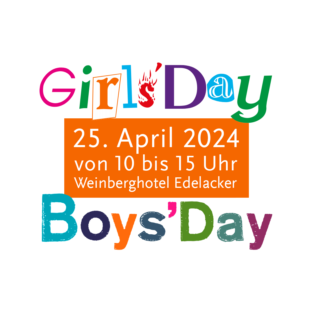 Girls'Day und Boys'Day 2024 im Weinberghotel Edelacker