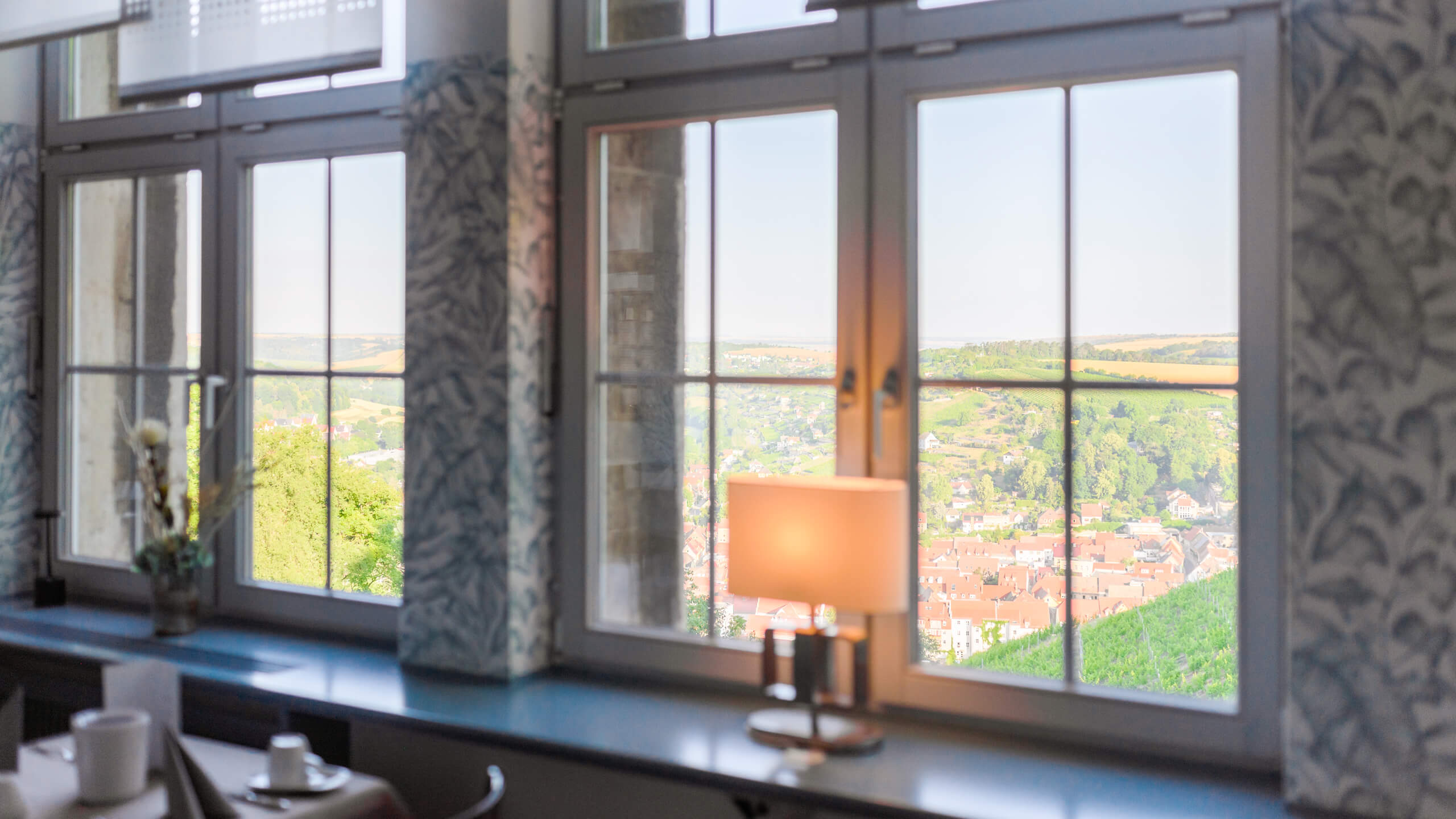 Frühstück im Weinberghotel Edelacker - Freyburg, Saale-Unstrut