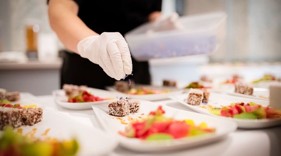 Arbeiten in der Hotelküche