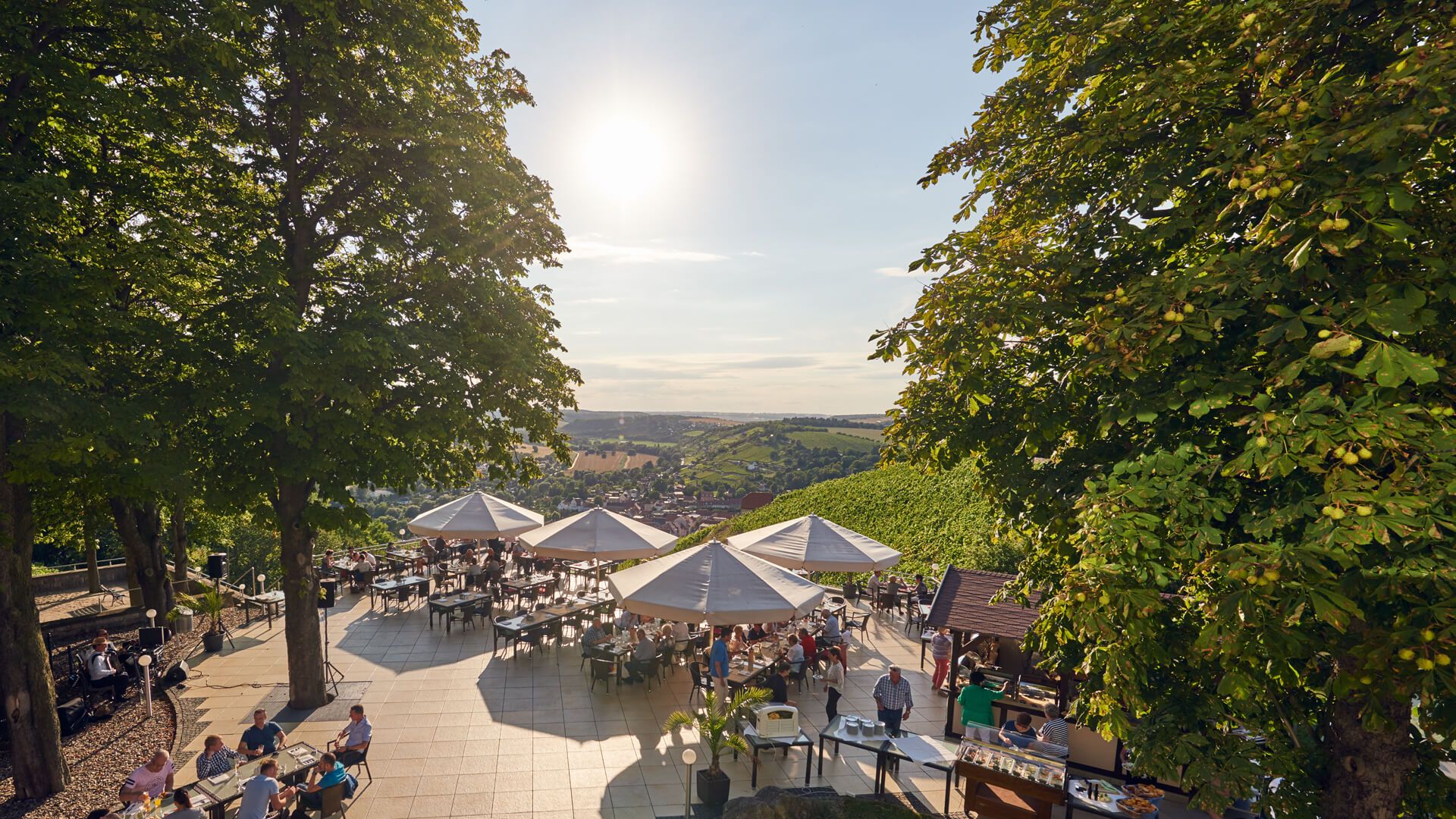 Bergfest, Weinberghotel Edelacker, Freyburg, Live-Musik, Grillfest